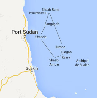 Croisière plongée en Egypte et au Soudan à bord de l'Oceanos